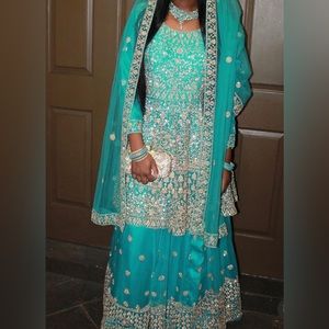 Kaftans Abaya Dubai Muslim Arabic Style dress two piece set